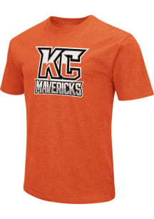 Colosseum Kansas City Mavericks Orange Playbook Short Sleeve T Shirt