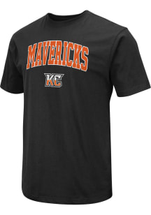 Colosseum Kansas City Mavericks Black Field Short Sleeve T Shirt