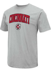 Colosseum Cincinnati Cyclones Grey Field Short Sleeve T Shirt