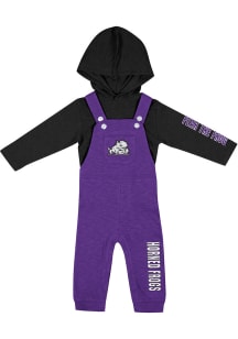Colosseum TCU Horned Frogs Infant Purple Chim Chim Set Top and Bottom
