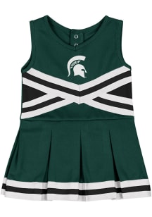 Baby Michigan State Spartans Green Colosseum Carousel Cheer Set