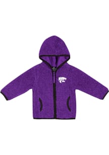 Colosseum K-State Wildcats Baby Grey Walk In The Park Light Weight Jacket