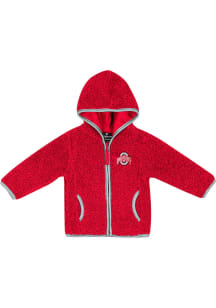 Colosseum Ohio State Buckeyes Baby Black Walk In The Park Light Weight Jacket