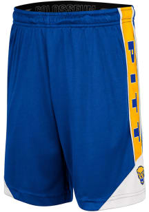 Colosseum Pitt Panthers Youth Blue Haller Shorts