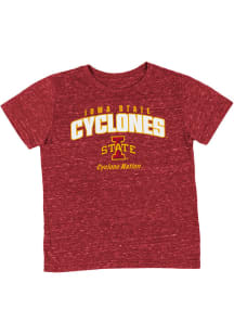 Colosseum Iowa State Cyclones Toddler Cardinal Team Chant Short Sleeve T-Shirt