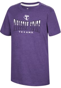 Colosseum Tarleton State Texans Youth Purple Tiberius Short Sleeve T-Shirt