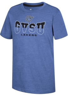 Colosseum Grand Valley State Lakers Youth Black Tiberius Short Sleeve T-Shirt