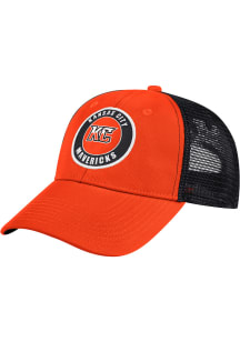 Colosseum Kansas City Mavericks 2T Things Happen Trucker Adjustable Hat - Orange
