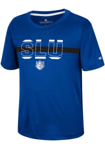 Colosseum Saint Louis Billikens Youth Blue Duke Short Sleeve T-Shirt