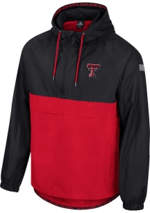 Colosseum Texas Tech Red Raiders Mens Red Anorak Light Weight Jacket
