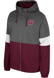 Colosseum Missouri State Bears Mens Charcoal Miles Light Weight Jacket