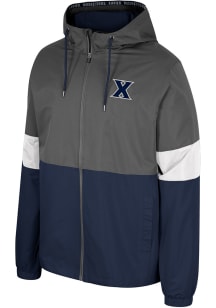 Colosseum Xavier Musketeers Mens Charcoal Miles Light Weight Jacket