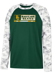 Colosseum Baylor Bears Youth Green OHT Wildcard Long Sleeve T-Shirt