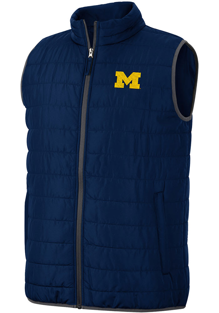 Colosseum Wolverines Membership Puffer Vest