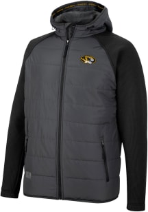 Colosseum Missouri Tigers Mens Charcoal Good On You Hooded Heavyweight Jacket