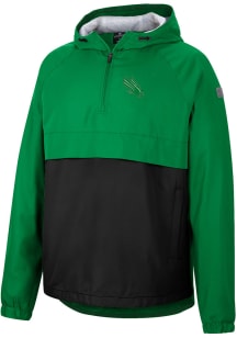 Colosseum North Texas Mean Green Mens Green Man To Beat Anorak Light Weight Jacket