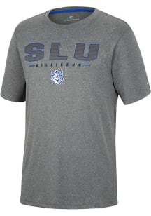 Colosseum Saint Louis Billikens Charcoal High Pressure Short Sleeve T Shirt