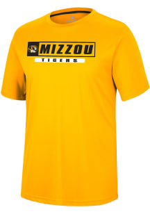 Colosseum Missouri Tigers Gold TY Short Sleeve T Shirt