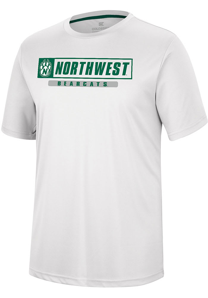 Colosseum Northwest Missouri State Bearcats White TY Short Sleeve T Shirt