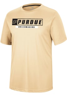 Colosseum Purdue Boilermakers Gold TY Short Sleeve T Shirt