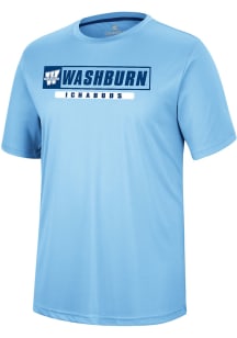 Colosseum Washburn Ichabods Light Blue TY Short Sleeve T Shirt