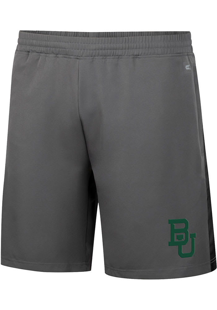 Colosseum Baylor Bears Mens Grey Smails Woven Shorts