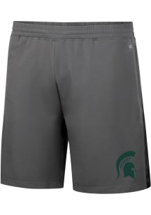 Colosseum Michigan State Spartans Mens Grey Smails Woven Shorts