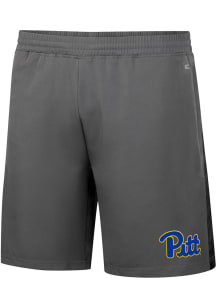 Colosseum Pitt Panthers Mens Grey Smails Woven Shorts