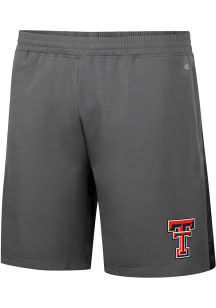 Colosseum Texas Tech Red Raiders Mens Grey Smails Woven Shorts