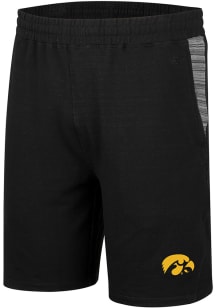 Colosseum Iowa Hawkeyes Mens Charcoal Wild Party Lounge Shorts