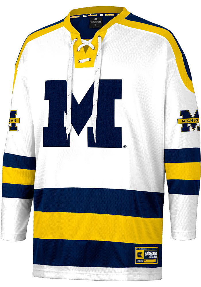 Retail version of the Nike Michigan Hockey jerseys (Photo)