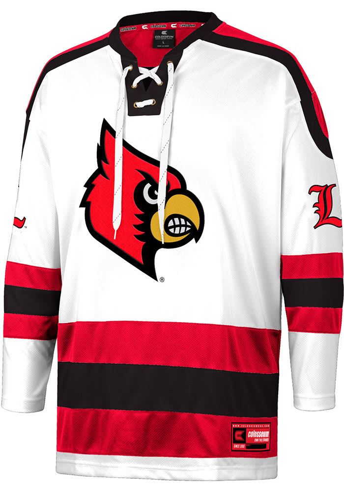 NHL NJ Devils Away Team Colors Embroidered Crest Replica Jersey