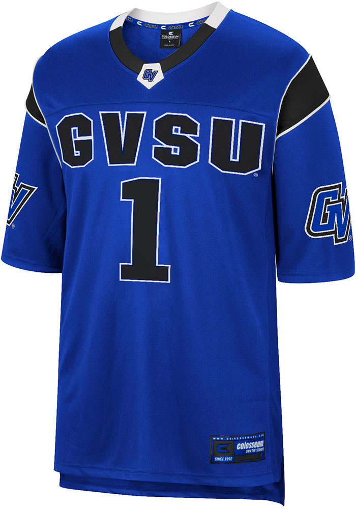 HOT] NEW Custom Grand Valley State Lakers Jersey Football