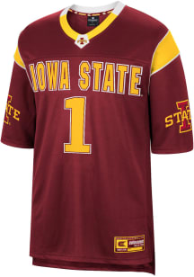 Colosseum Iowa State Cyclones Cardinal Let Things Happen Football Jersey