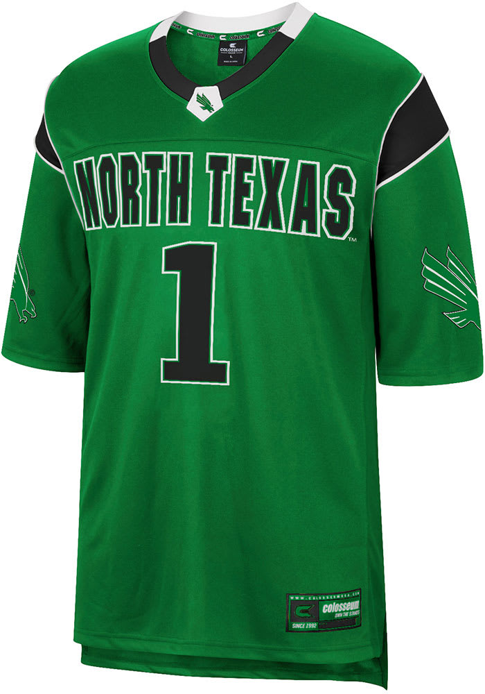 Colosseum North Texas Mean Green Green Let Things Happen Football Jersey