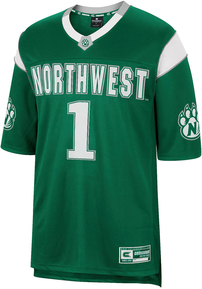 Colosseum Northwest Missouri State Bearcats Green Let Things Happen Football Jersey