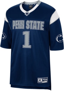 Colosseum Penn State Nittany Lions Navy Blue Let Things Happen Football Jersey