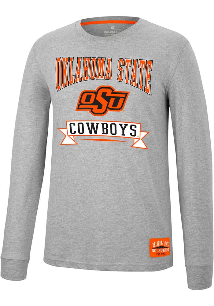 Colosseum Oklahoma State Cowboys Orange Jackson Long Sleeve T