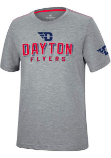 Colosseum Dayton Flyers Grey Which Is Nice Short Sleeve T Shirt
