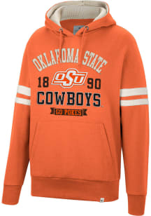 Colosseum Oklahoma State Cowboys Mens Orange O Hooligan Pullover Fashion Hood