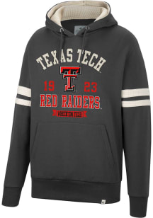 Colosseum Texas Tech Red Raiders Mens Black O Hooligan Pullover Fashion Hood