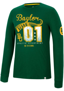 Colosseum Baylor Bears Green Before Electricity Long Sleeve Fashion T Shirt