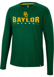 Colosseum Baylor Bears Green Earth First Recycled Long Sleeve T Shirt