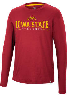 Colosseum Iowa State Cyclones Cardinal Earth First Recycled Long Sleeve T Shirt