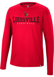 Colosseum Louisville Cardinals Red Earth First Recycled Long Sleeve T Shirt