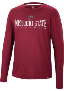 Colosseum Missouri State Bears Maroon Earth First Recycled Long Sleeve T Shirt