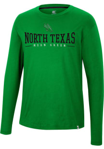 Colosseum North Texas Mean Green Green Earth First Recycled Long Sleeve T Shirt