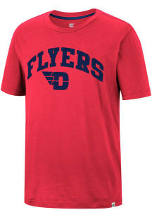 Colosseum Dayton Flyers Red Earth First Recycled Short Sleeve Fashion T Shirt