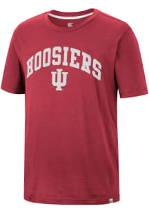 Colosseum Indiana Hoosiers Crimson Earth First Recycled Short Sleeve Fashion T Shirt