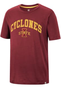 Colosseum Iowa State Cyclones Cardinal Earth First Recycled Short Sleeve Fashion T Shirt